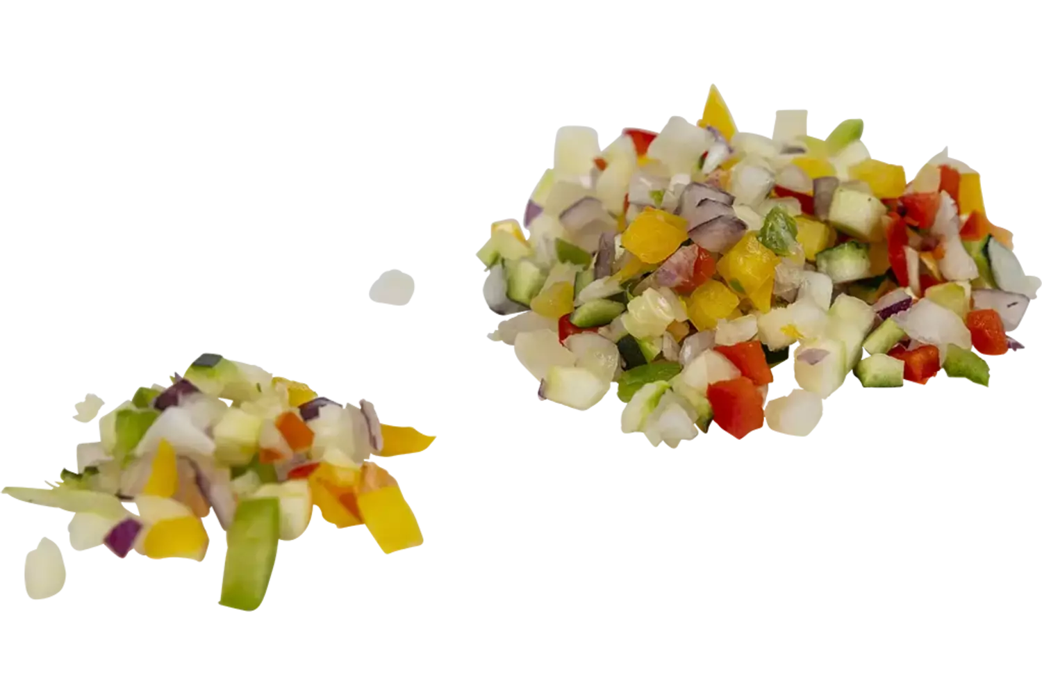 Ratatouille brunoise 5mm 1kg kist 6 stuks